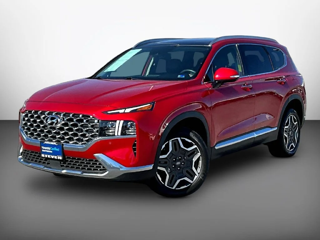 Used 2023 Red Hyundai Limited image 3