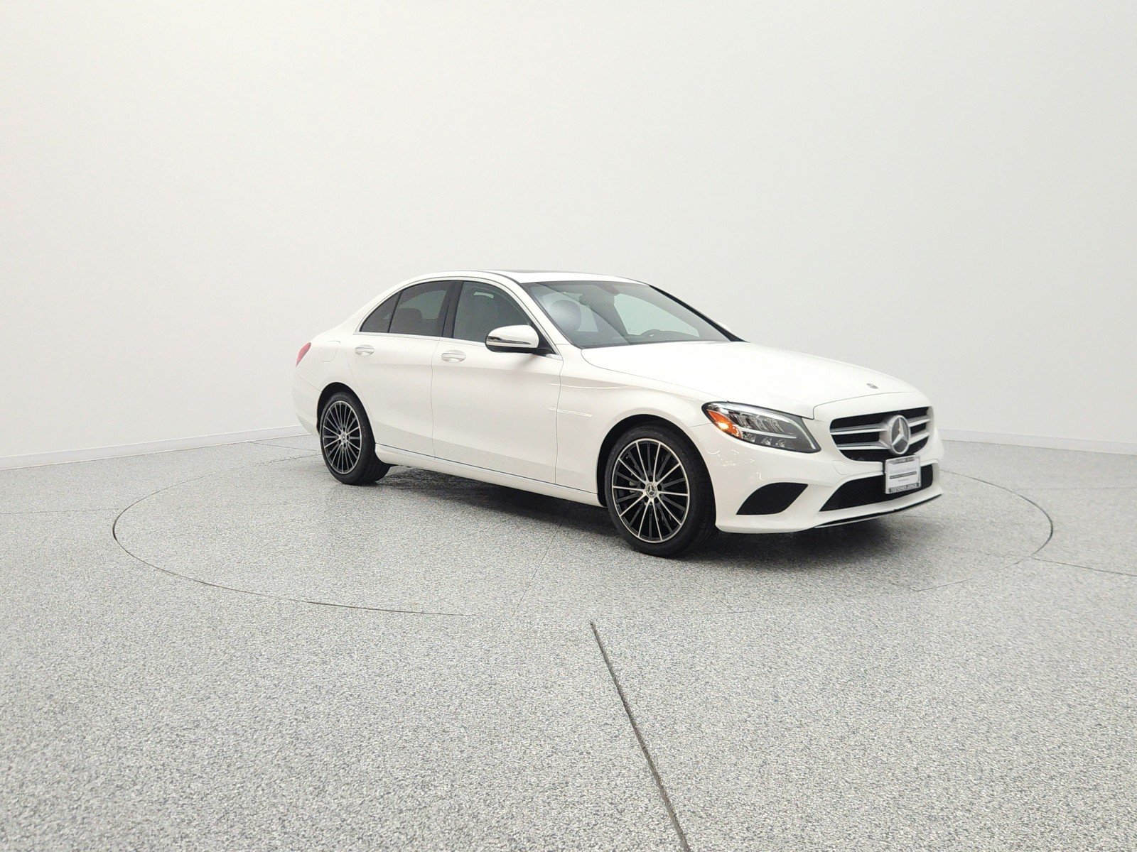 Certified Used 2021 Polar White Mercedes-Benz C 300 Sedan image 3