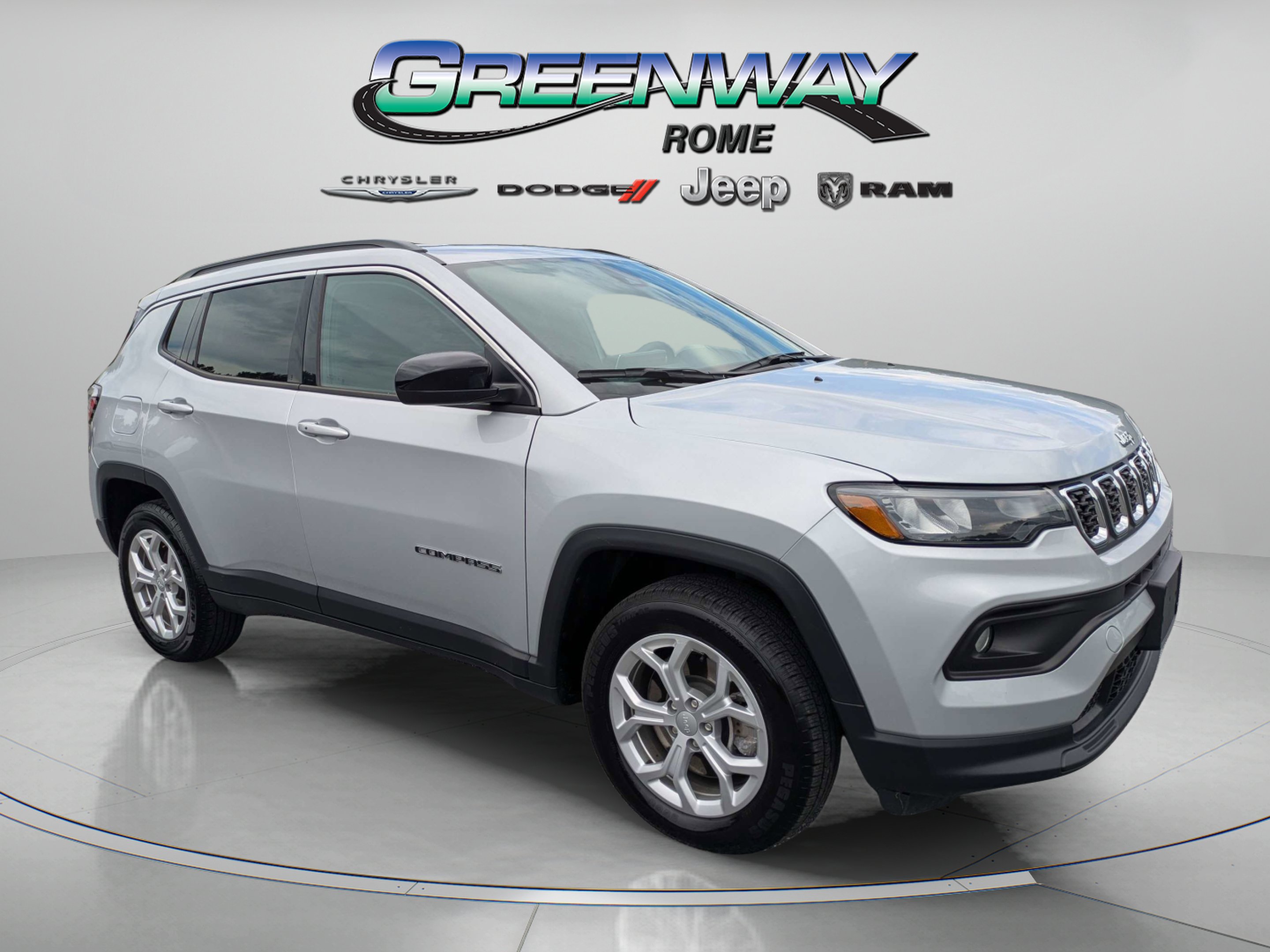 Used 2024 Jeep Compass Latitude with VIN 3C4NJDBN5RT117351 for sale in Rome, GA
