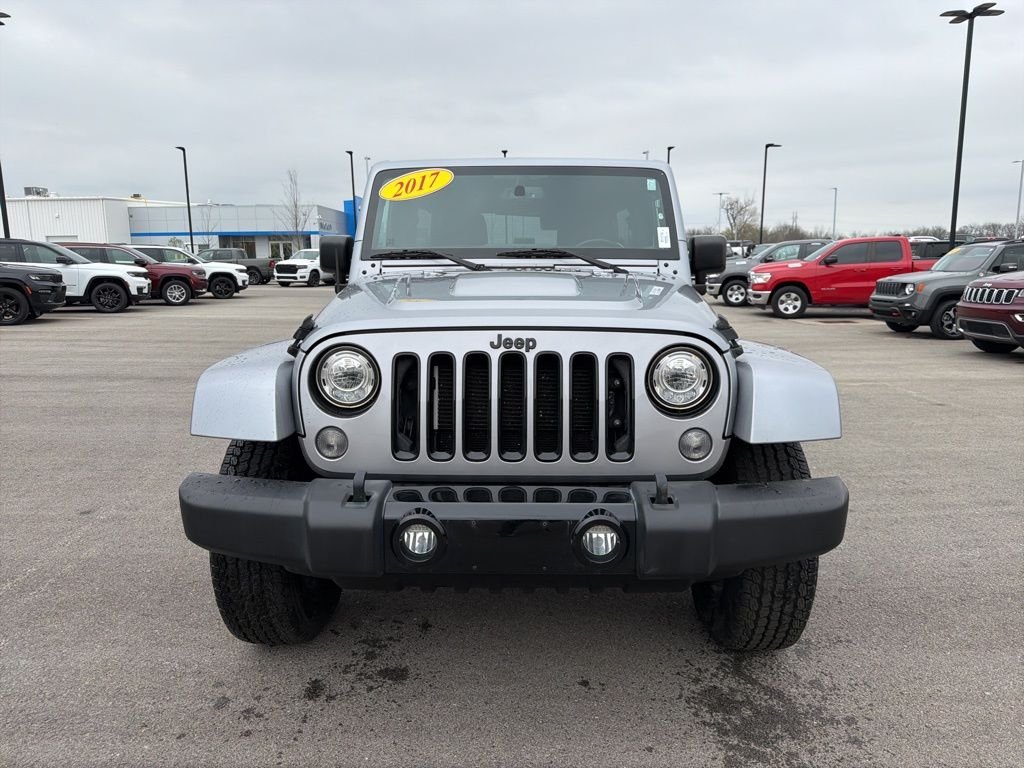 Certified 2017 Jeep Wrangler Unlimited Smoky Mountain with VIN 1C4BJWEG8HL711714 for sale in Kansas City