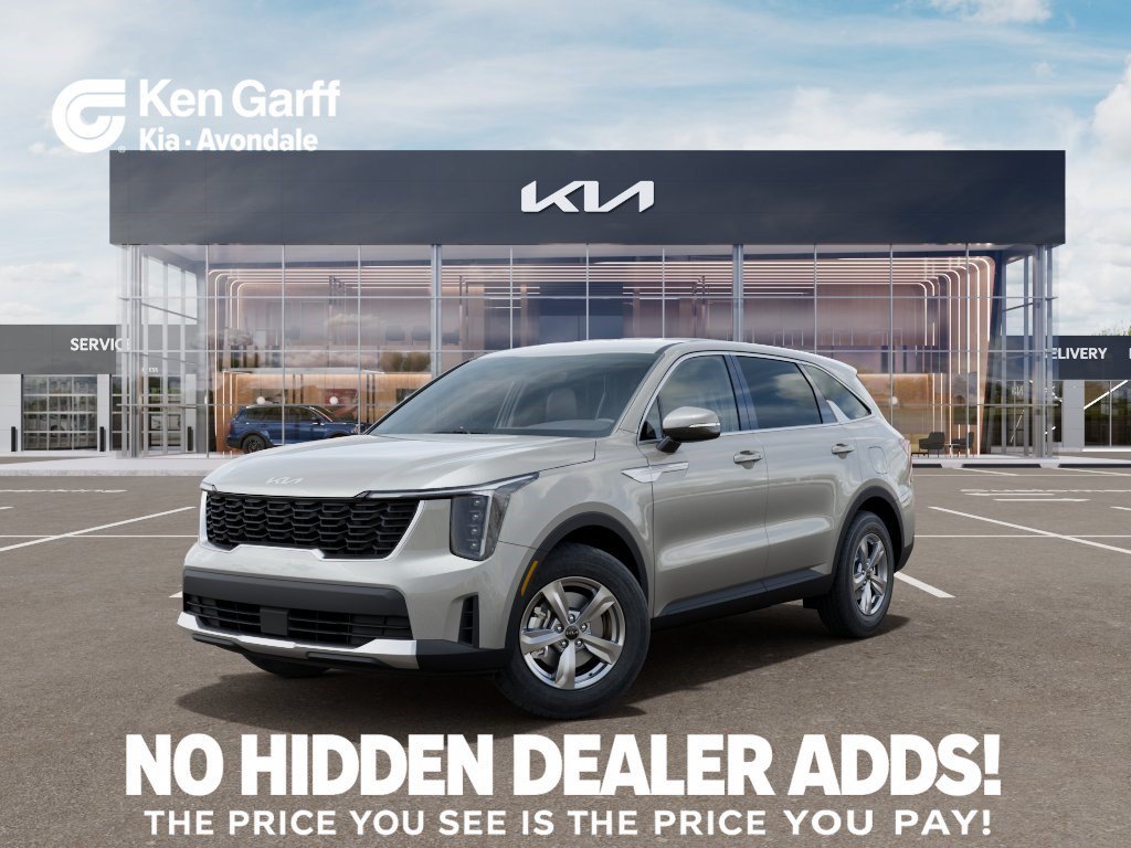 New 2026 Ivory Silver Kia LX image 1