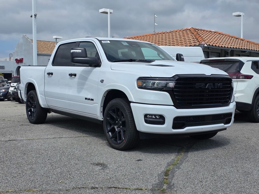 New 2026 Bright White Clear-Coat Exterior Paint RAM Laramie image 1