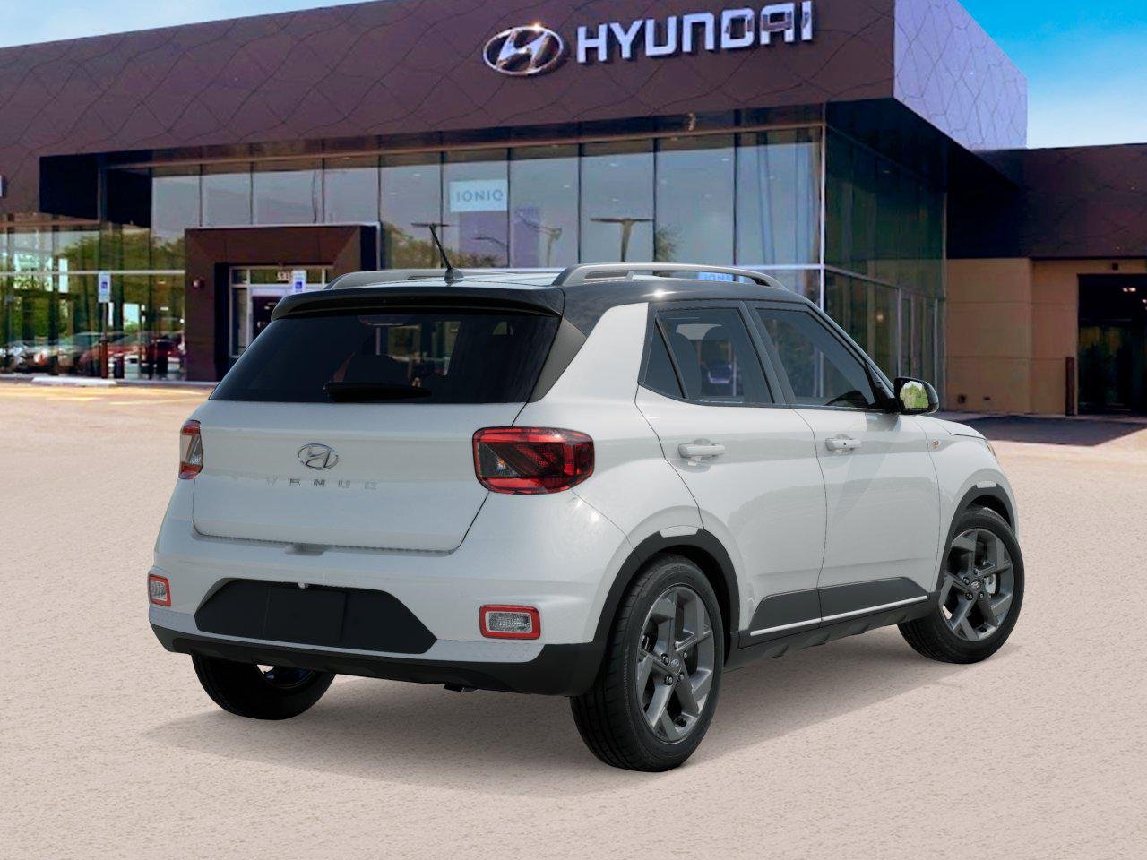 New 2026 Lunar White w/Black Roof Hyundai SEL w/Two-Tone Roof image 4