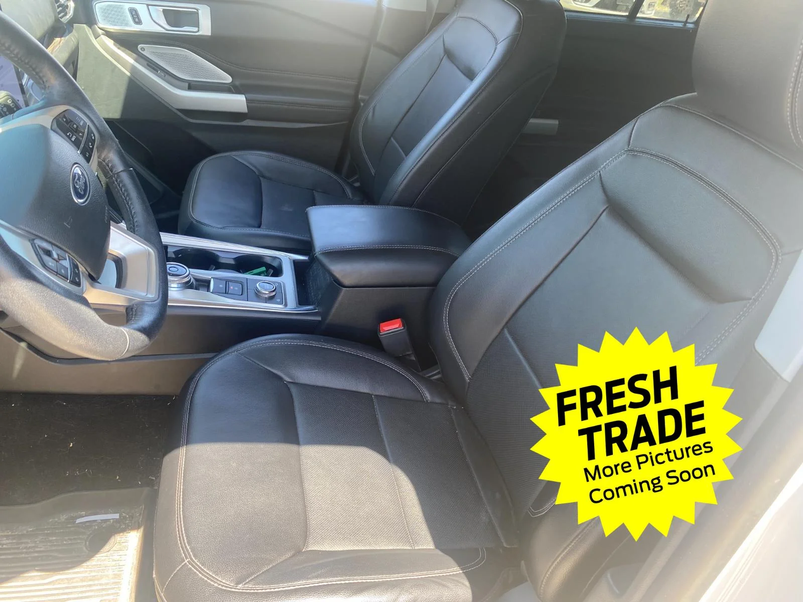 Used 2023 Star White Metallic Tri-Coat Ford Limited image 12