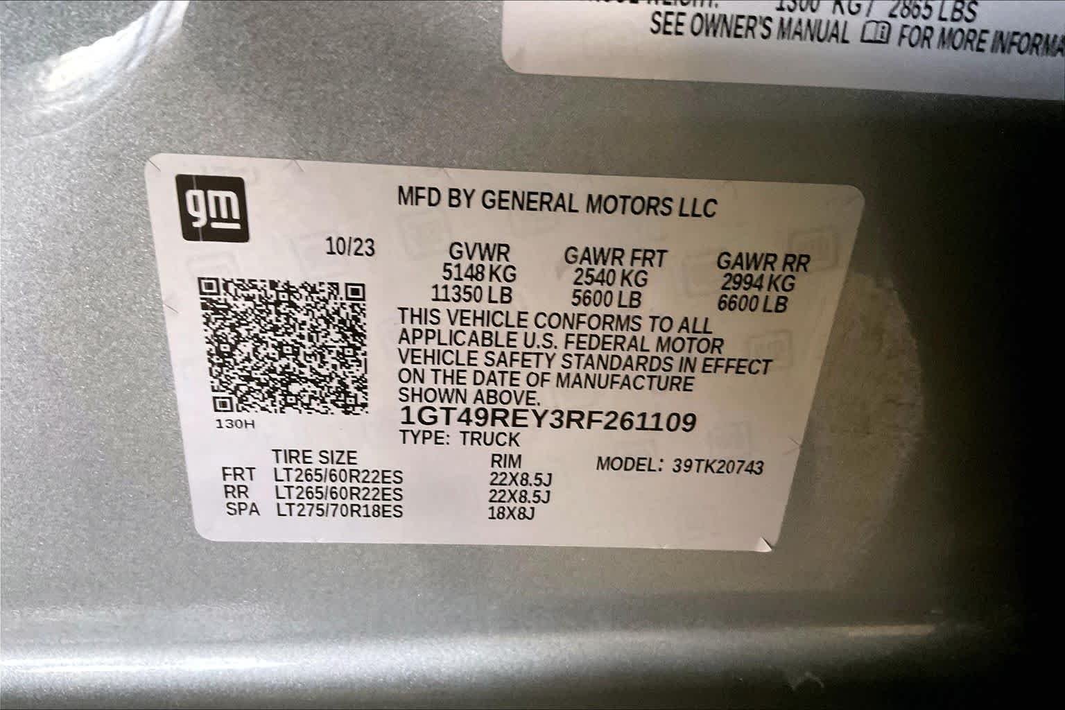 Used 2024 Sterling Metallic GMC Denali image 32