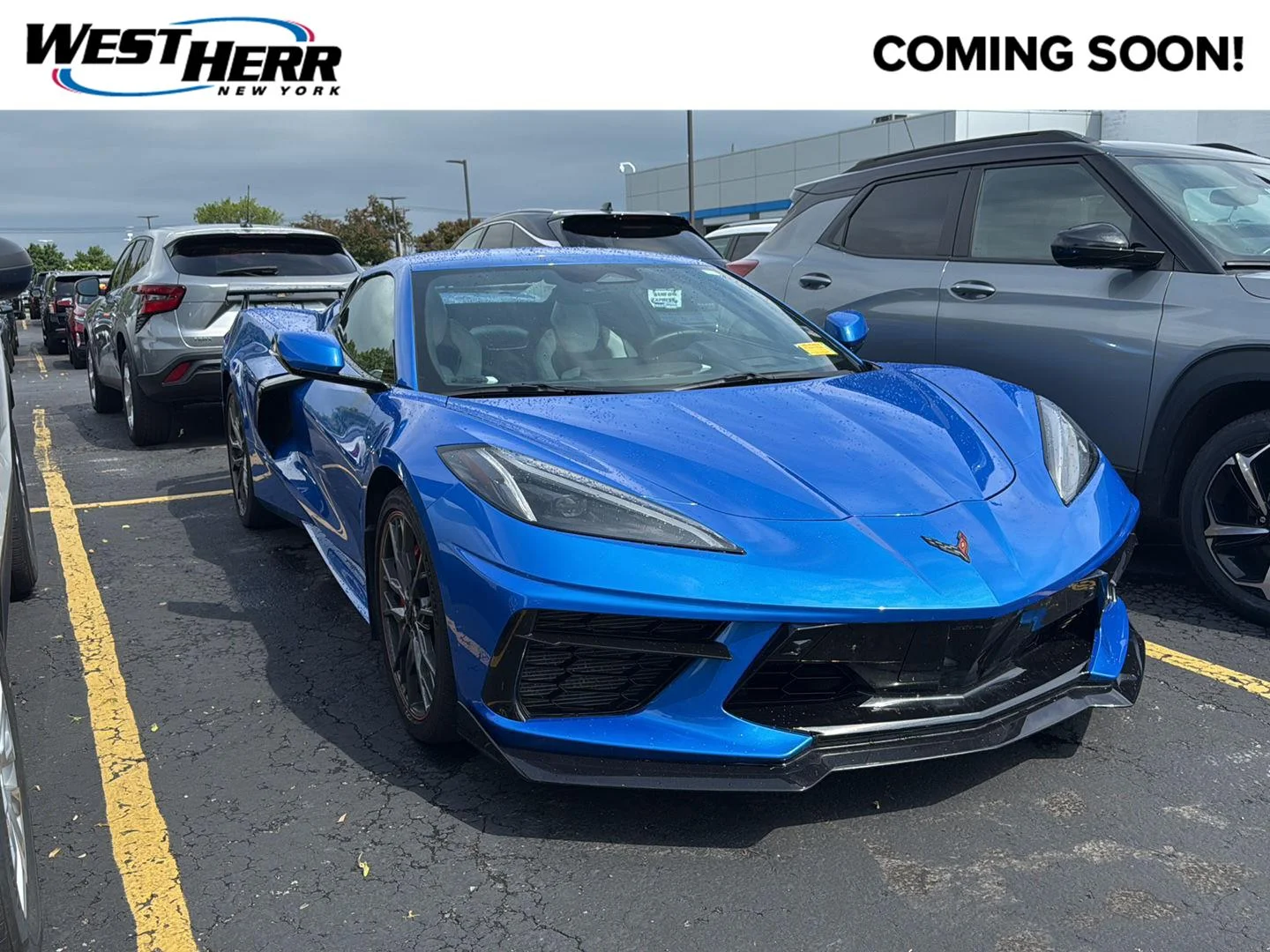Used 2024 Riptide Blue Metallic Chevrolet 2LT image 1