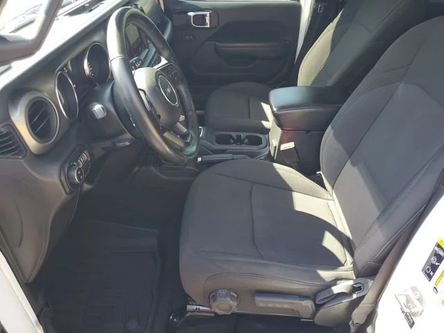 Used 2021 Bright White Clearcoat Jeep Texas Trail image 5