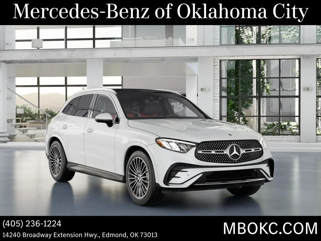 New 2026 MANUFAKTUR Moonlight White Metallic Mercedes-Benz GLC 300 image 11
