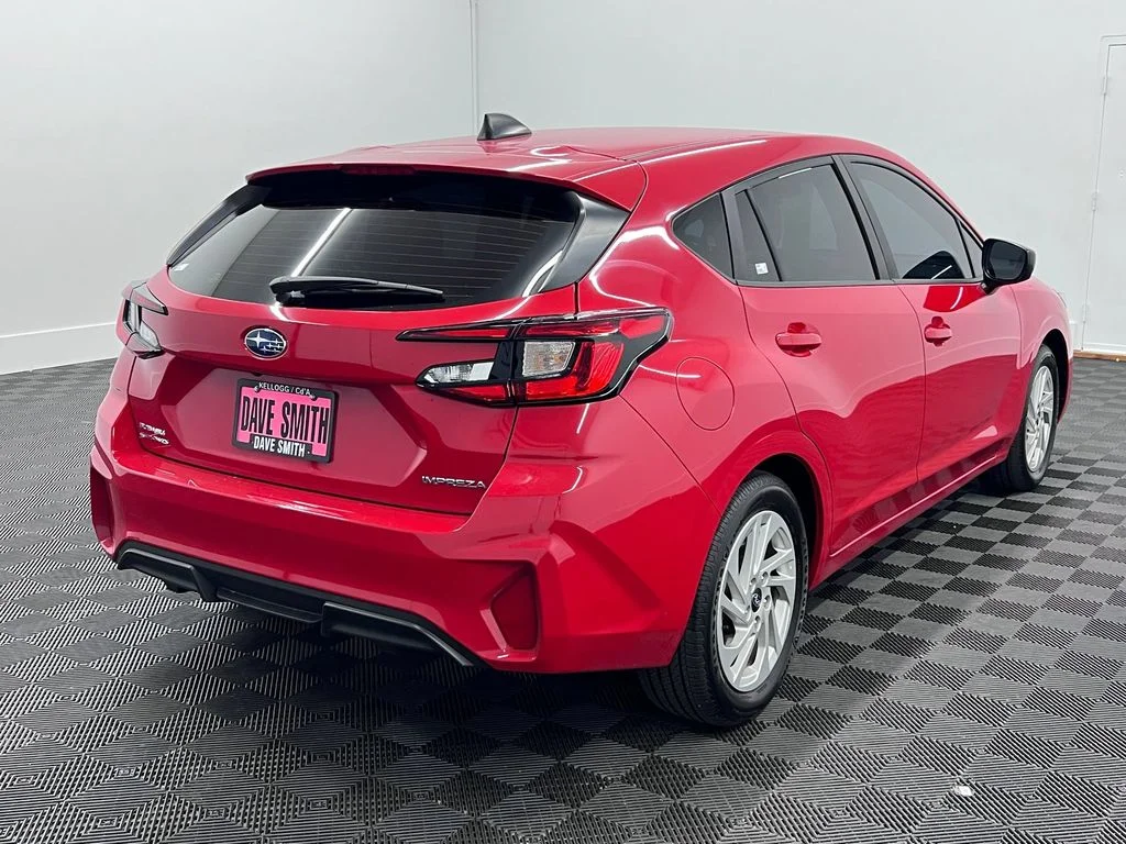 Used 2025 Pure Red Subaru Base image 9