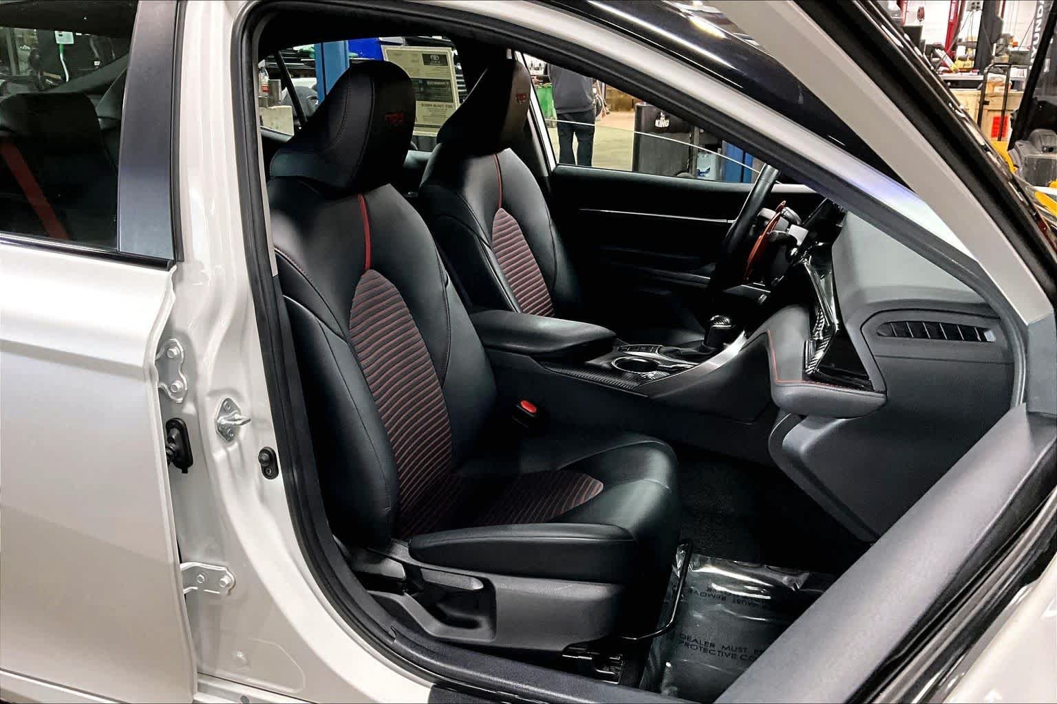 Used 2021 Wind Chill Pearl/Midnight Black Metallic Toyota TRD V6 image 8