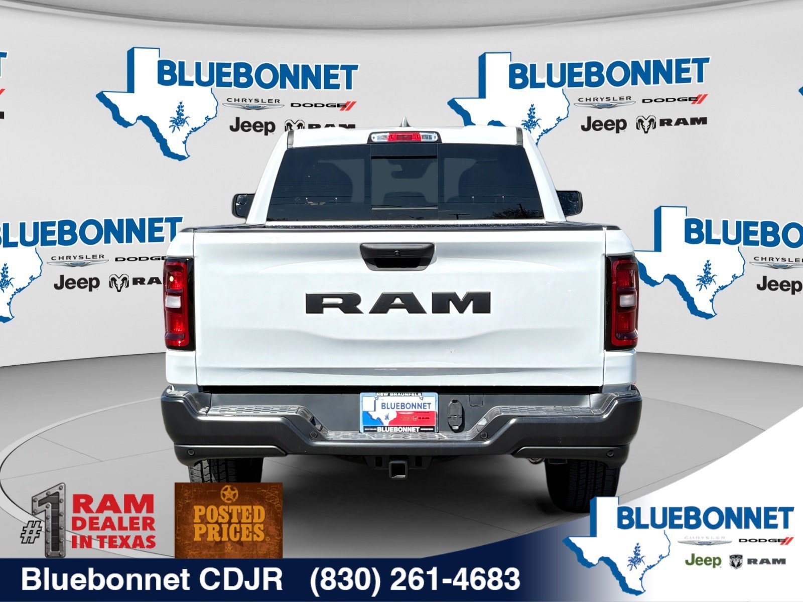 New 2026 Bright White Clear-Coat Exterior Paint RAM Tradesman image 6