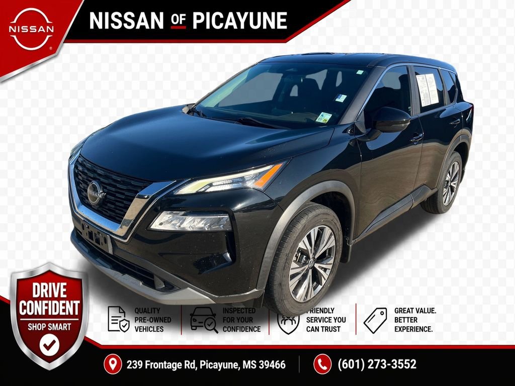 Used 2023 Black Nissan SV image 1