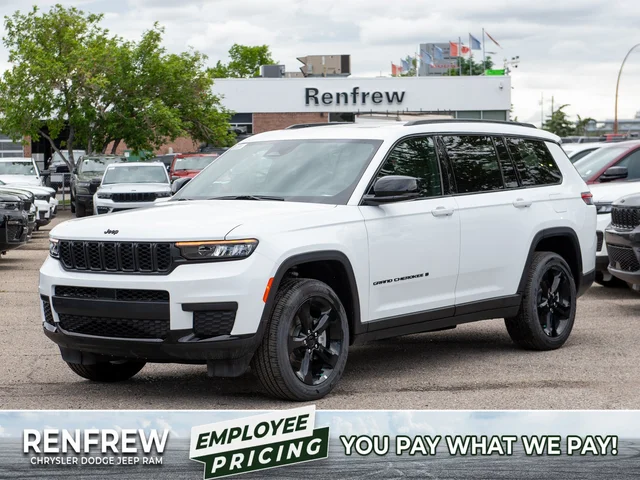 2025 Jeep Grand Cherokee L Altitude* 4x4, Sunroof, Trailer Tow Package, Heated Leather