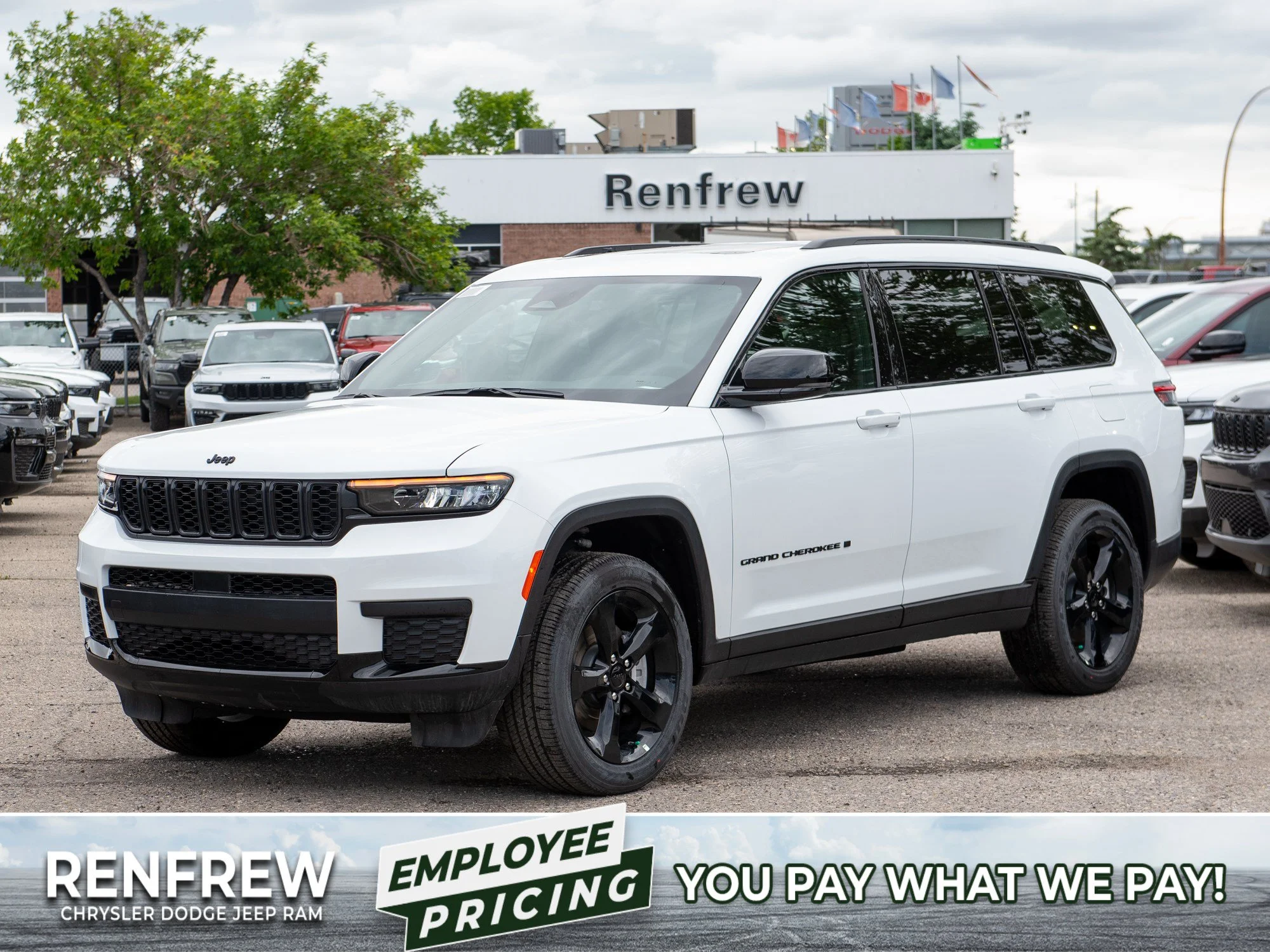 New 2025 White Jeep Altitude* image 1