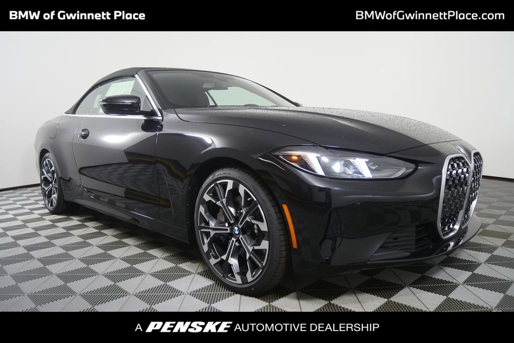 New 2027 Black Sapphire Metallic BMW 430i image 1