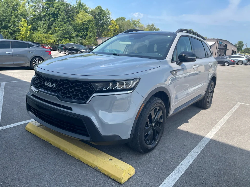 Used 2023 Wolf Gray Kia X-Line S image 1