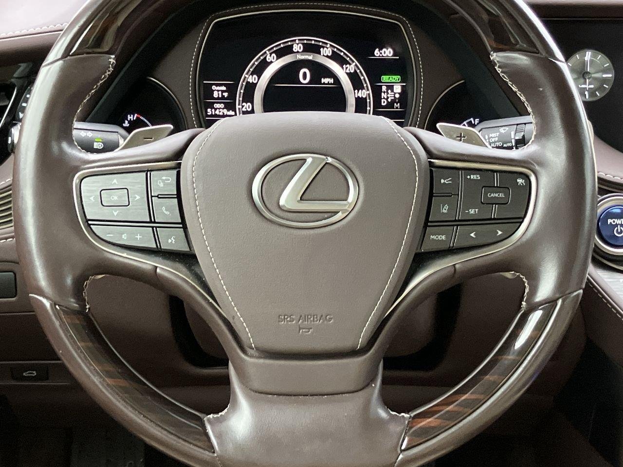 Used 2018 White (Eminent White Pearl) Lexus 500h image 23