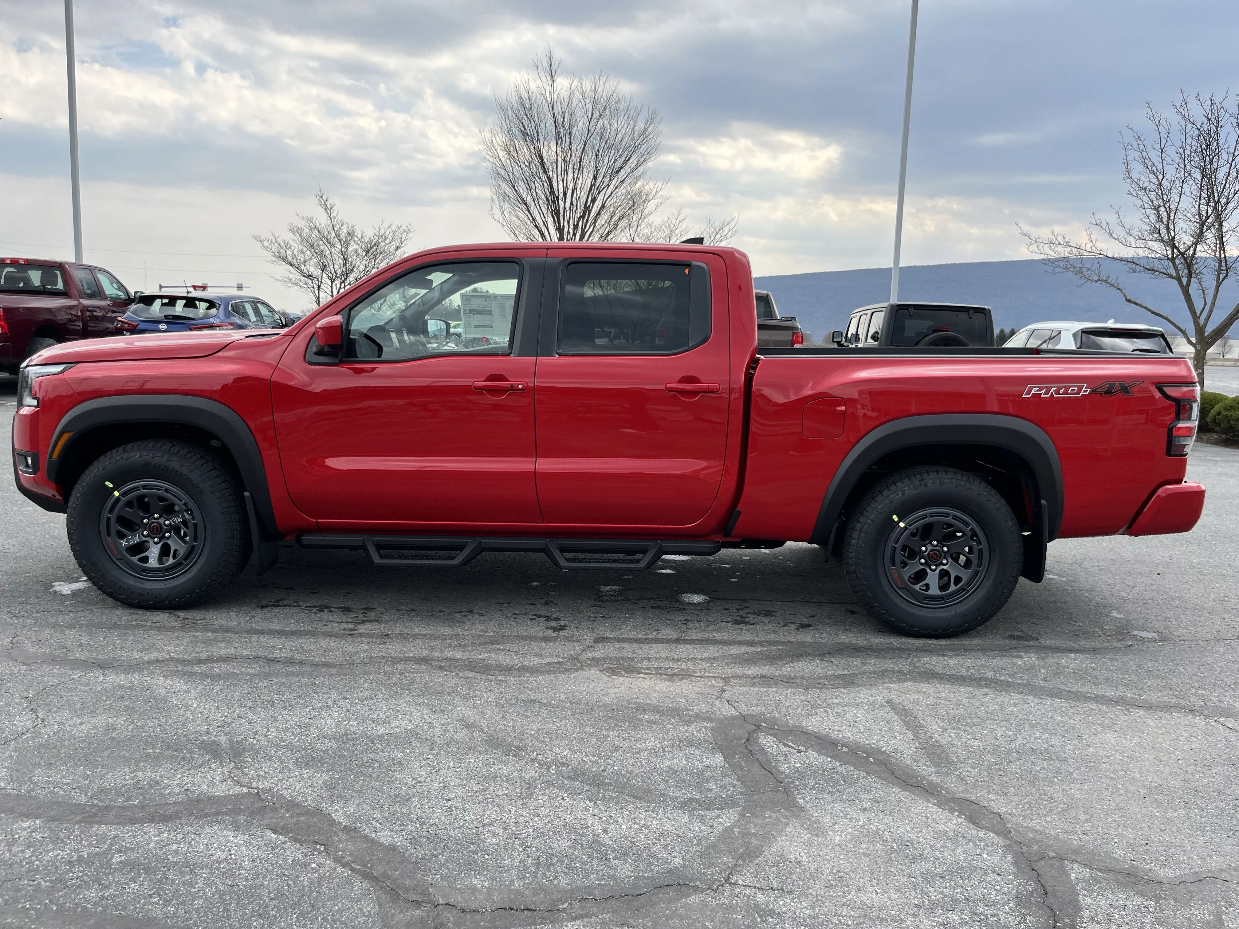 New 2026 Red Alert Nissan Crew Cab PRO-4X® Long Bed image 5
