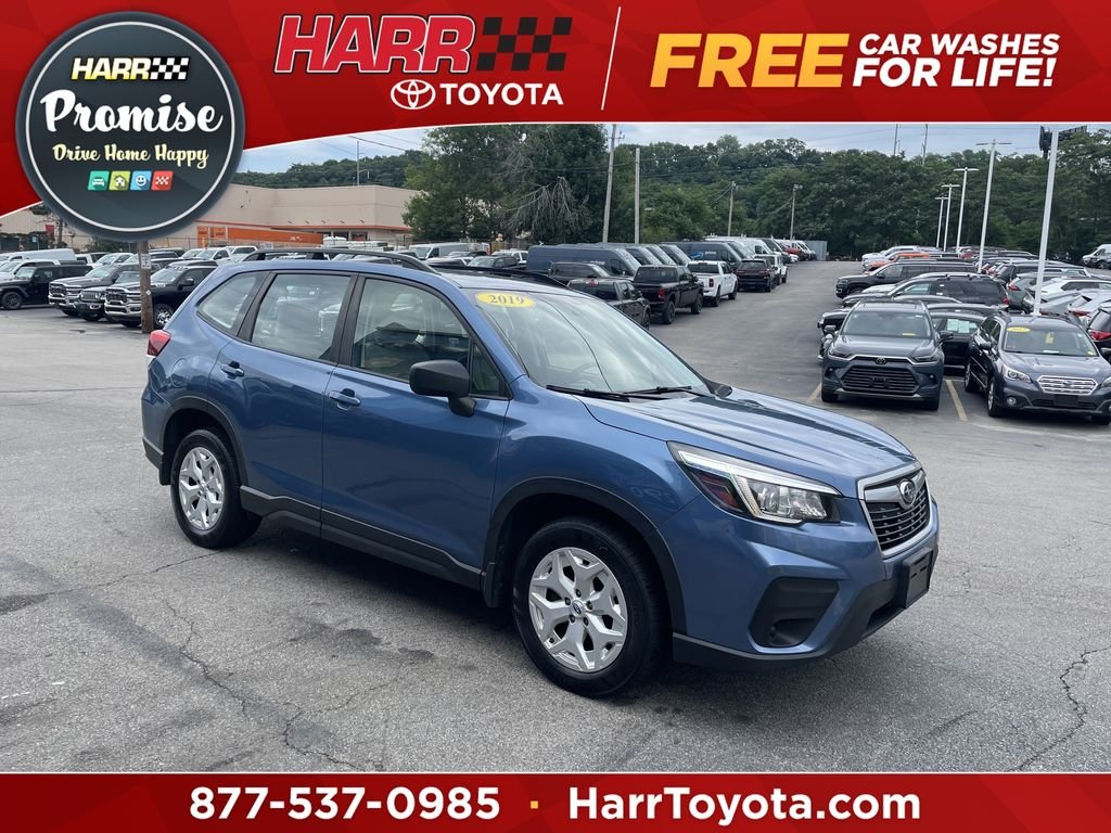 Used 2019 Blue Subaru Base image 1