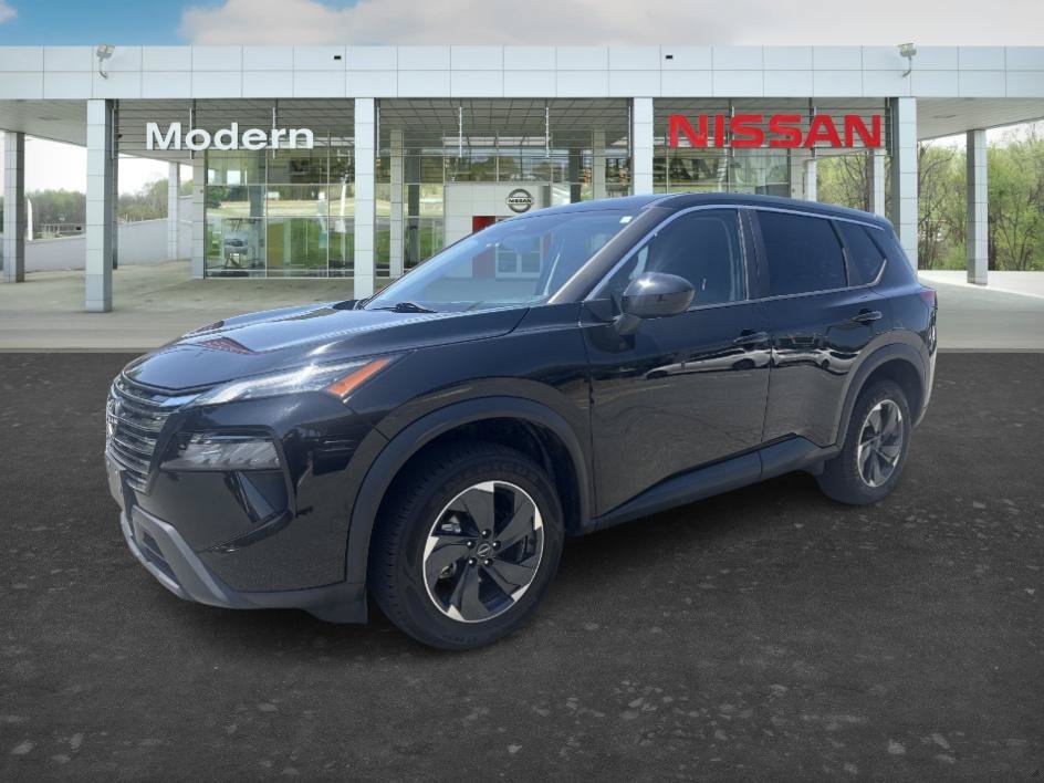 Certified Used 2024 Super Black Nissan SV image 1