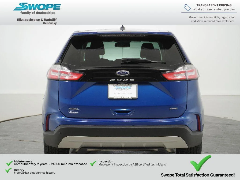 Certified Used 2023 Atlas Blue Ford SEL image 6