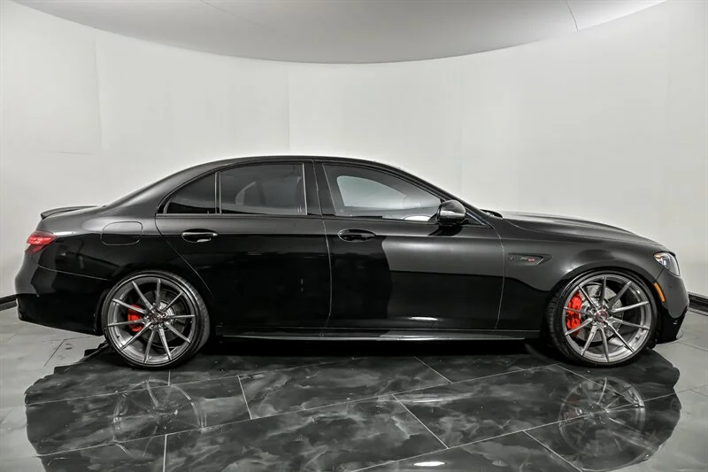 Used 2021 Obsidian Black Metallic Mercedes-Benz AMG® E 63 S-RENNTECH TUNE-AL13 WHEELS-PPF! image 21