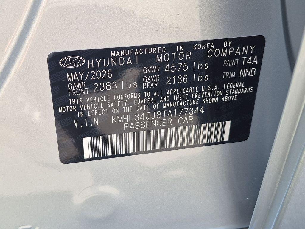 New 2026 Silver Hyundai SEL image 36