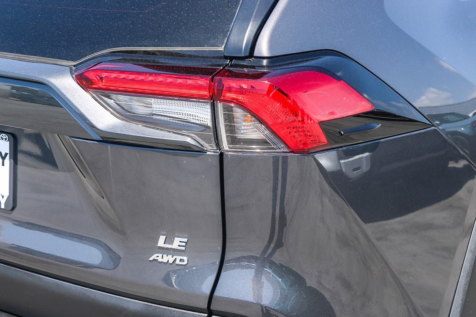 Used 2023 Magnetic Gray Metallic Toyota LE image 9