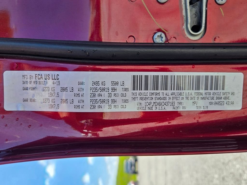 Used 2019 Red Jeep Limited image 35