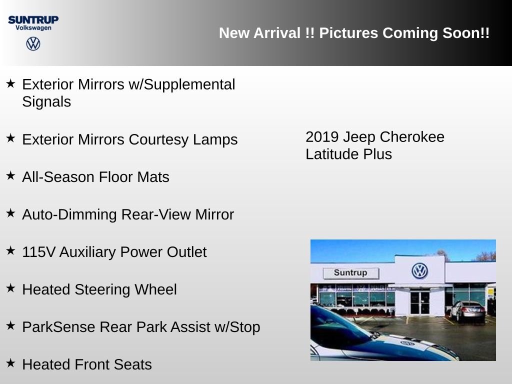 Used 2019 Black Jeep Latitude Plus image 5