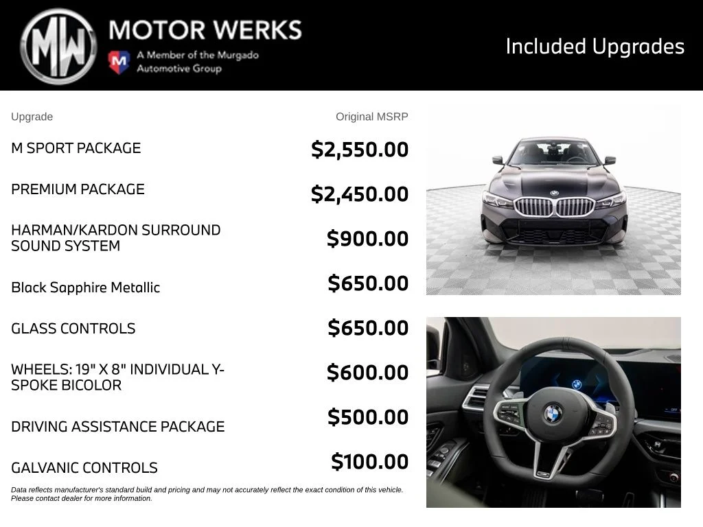 Used 2026 Black BMW 330i xDrive image 4