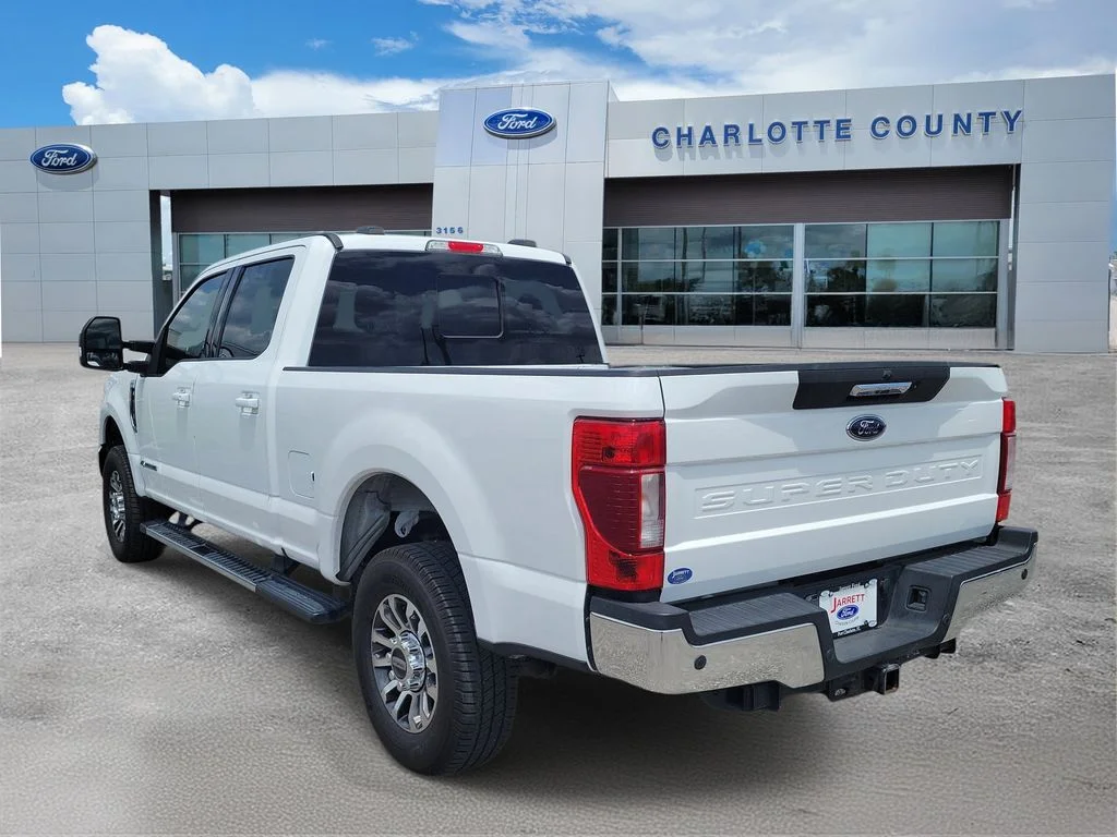Used 2021 White Ford Lariat image 3