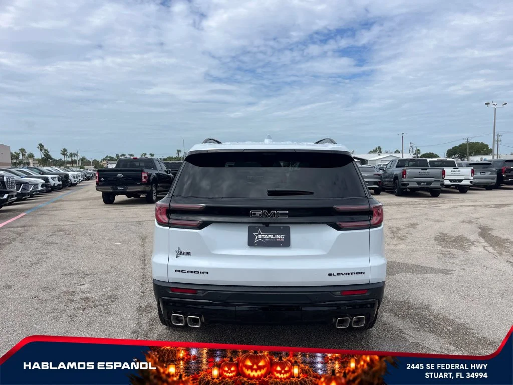 New 2027 Glacier White Tricoat GMC Elevation image 6