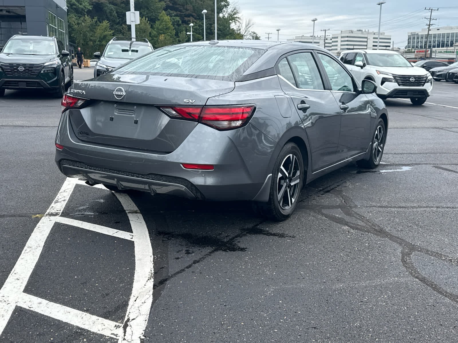Certified Used 2024 Gun Metallic Nissan SV image 5