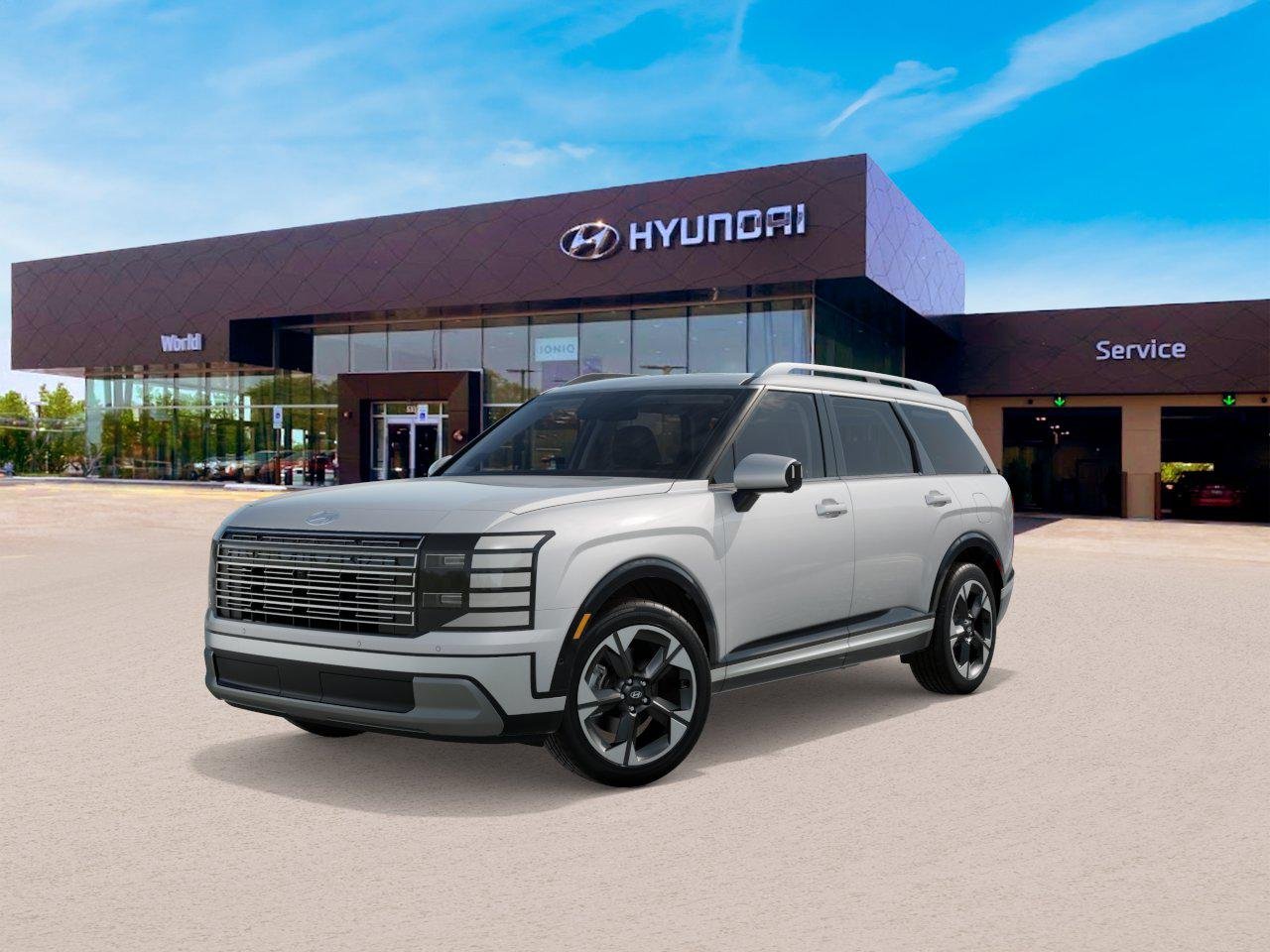 New 2026 Creamy White Pearl Hyundai Limited image 1