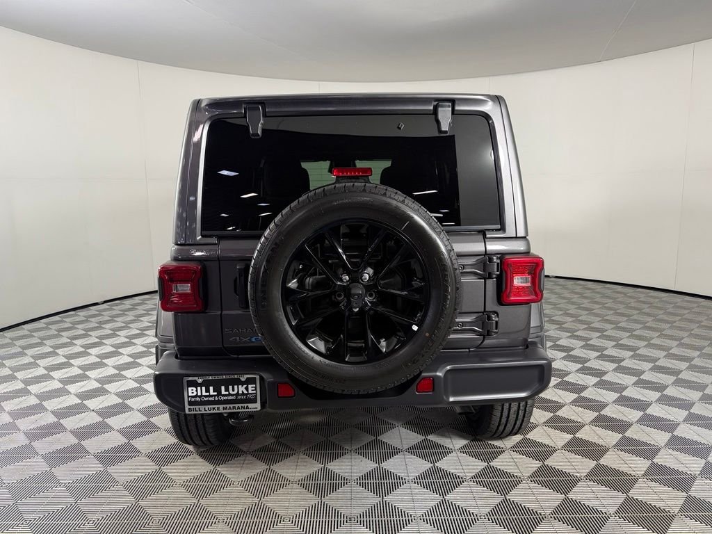 Certified Used 2025 Gray Jeep Sahara 4xe image 7