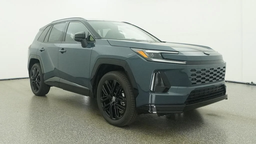 New 2026 Storm Cloud with Midnight Black Metallic roof Toyota XSE image 9