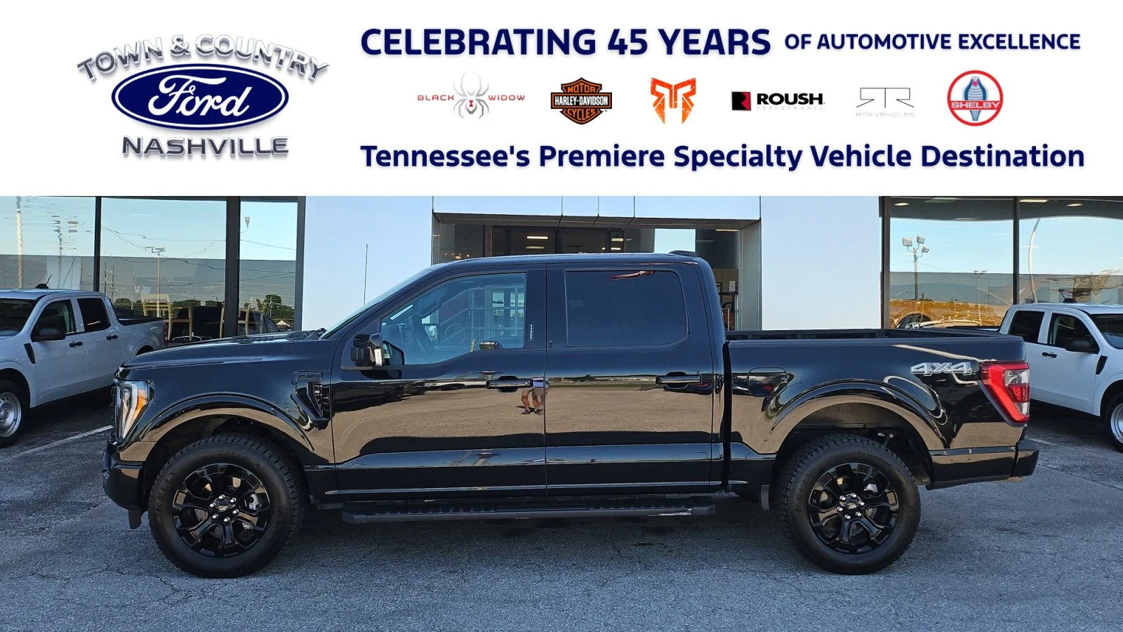 Used 2023 Black Ford LARIAT image 1