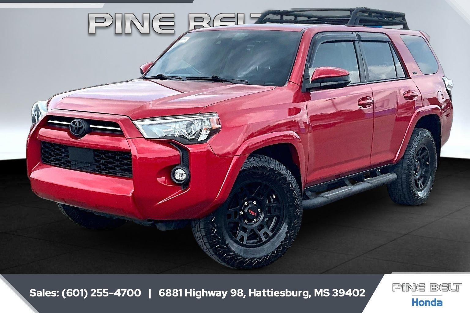 Used 2021 Barcelona Red Metallic Toyota SR5 image 10