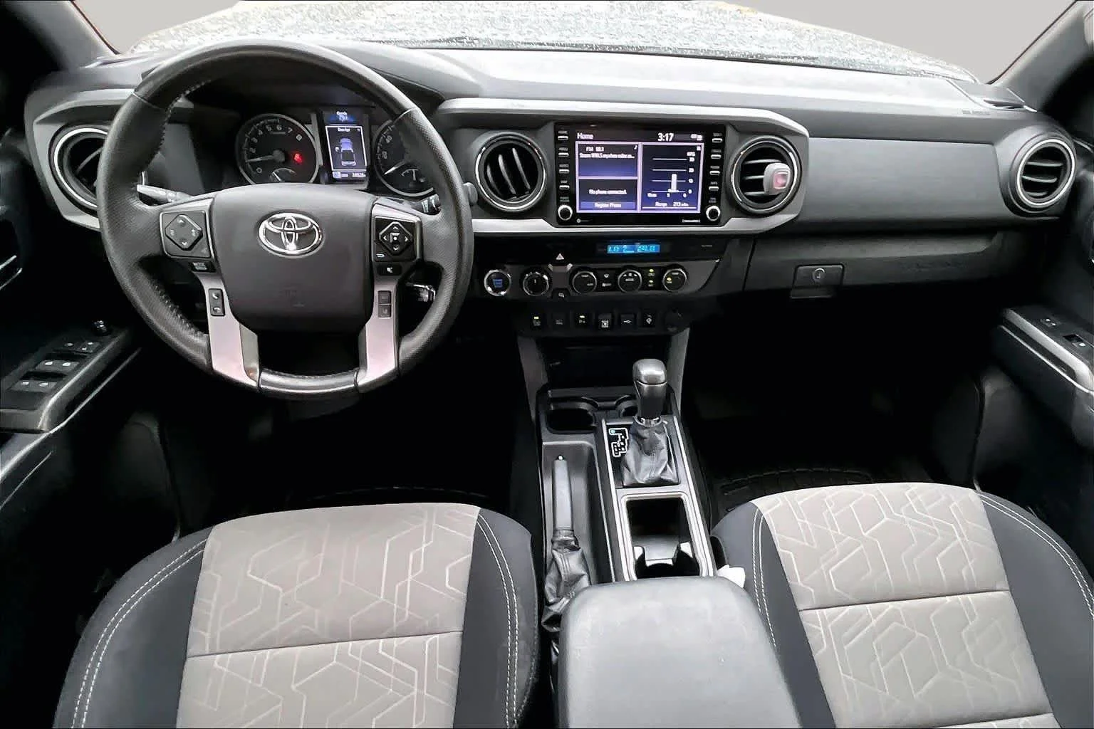 Used 2021 Magnetic Gray Metallic Toyota TRD Sport image 15