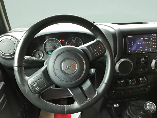 Used 2017 Black Jeep Unlimited Sport image 14