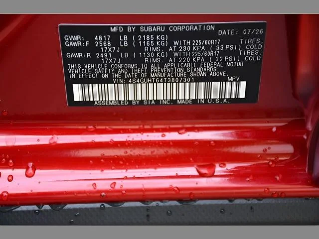 New 2026 LITHIUM RED PEARL Subaru Wilderness image 23