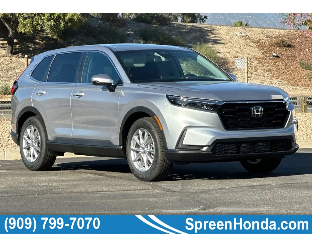 New 2026 Solar Silver Metallic Honda EX image 1