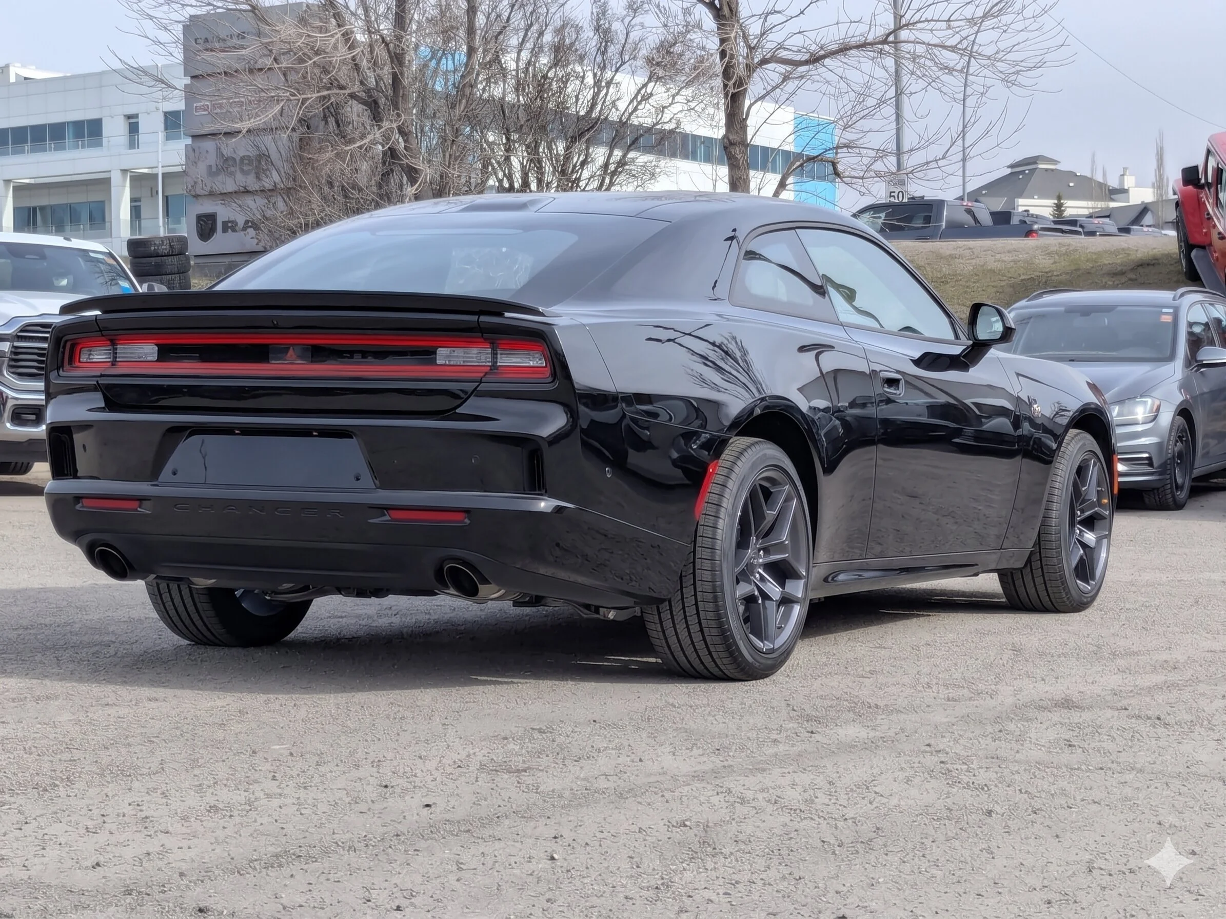 New 2026 Black Dodge Scat Pack - - Blacktop Package - Active Driving Assist - High Performance Brakes - 3.0L Hurricane Tw image 8