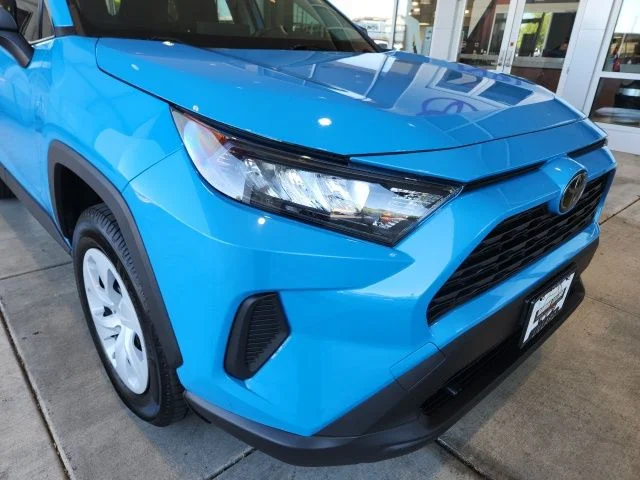 Certified Used 2020 Blue Toyota LE image 8