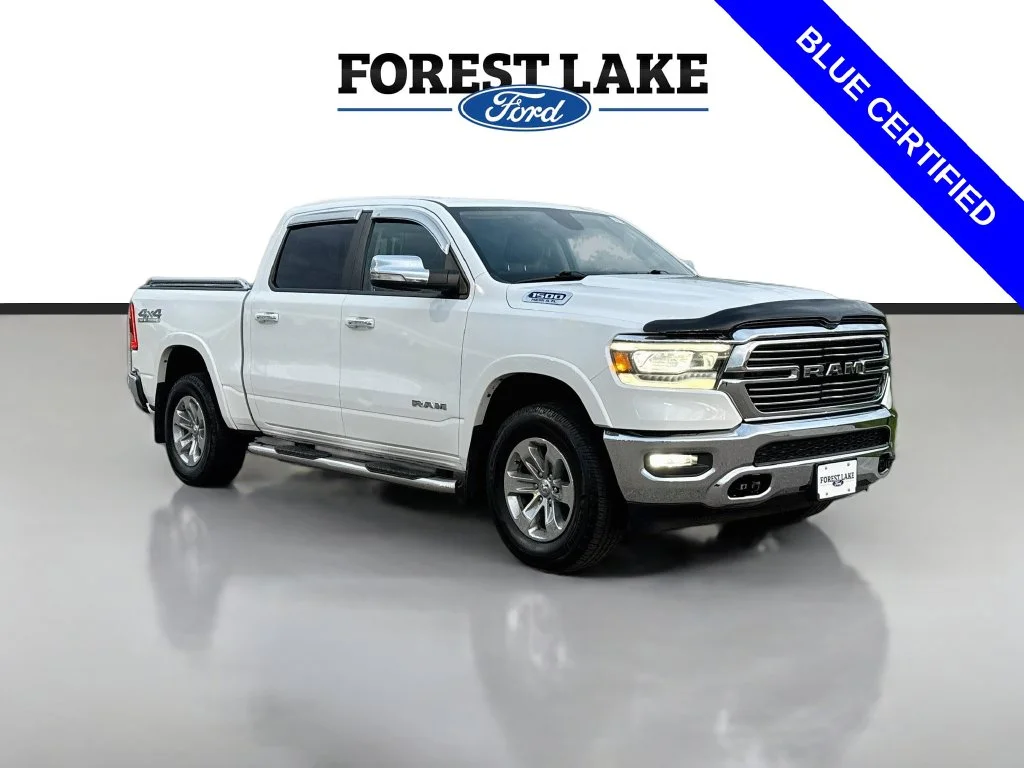 Certified Used 2020 Bright White Clearcoat Ram Laramie image 1