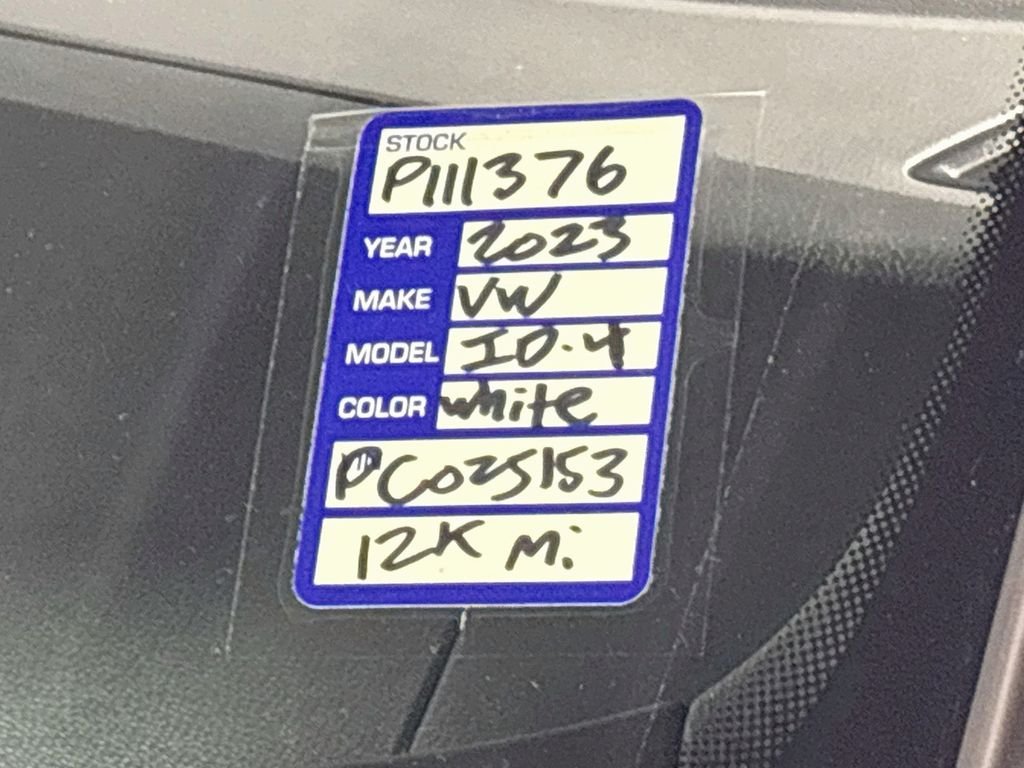 Certified Used 2023 Opal White Volkswagen Pro S image 27