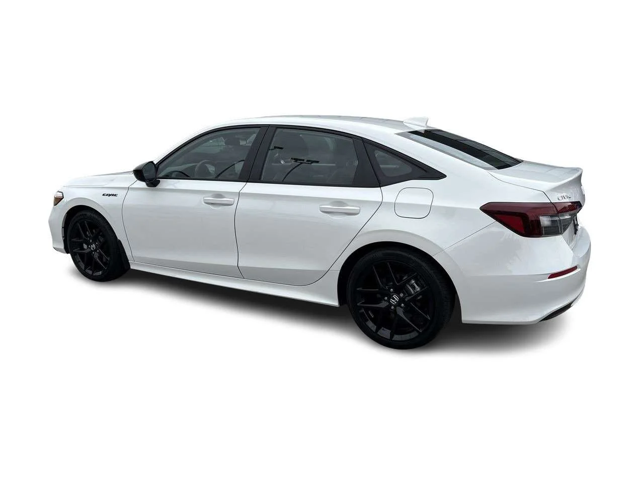 Used 2025 Platinum White Pearl Honda Sport eCVT Sedan Certified Pre-Owned   No Accident image 9