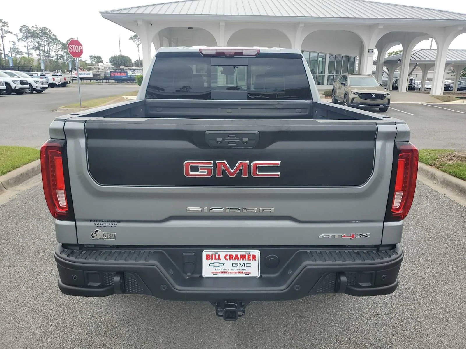 Used 2024 Sterling Metallic GMC AT4X image 4