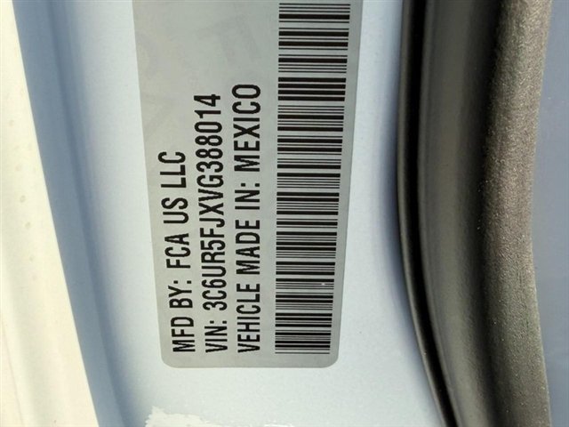 New 2027 Bright White Clear-Coat Exterior Paint RAM Laramie image 15